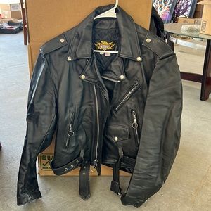 Harley Davison Leather Jacket Size 40